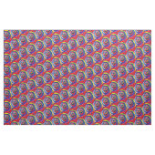 Abstracte rozen bloemen pop stof (Yard (91,4 cm))
