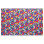 Abstracte rozen bloemen pop stof (Fat Quarter)