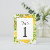 Abstracte Rozen Geel Briefkaart (Staand voorkant)