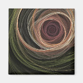 Abstracte Rozen magneet (Voorkant)