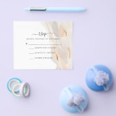 Abstracte RSVP-kaart | Begroting Flyer (Enkel)