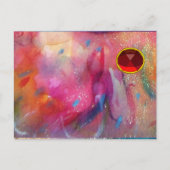 ABSTRACTE RUBY BRIEFKAART (Voorkant)