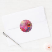 ABSTRACTE RUBY RONDE STICKER (Envelop)