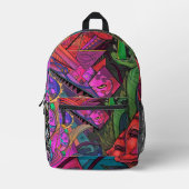Abstracte rugzak (Voorkant)