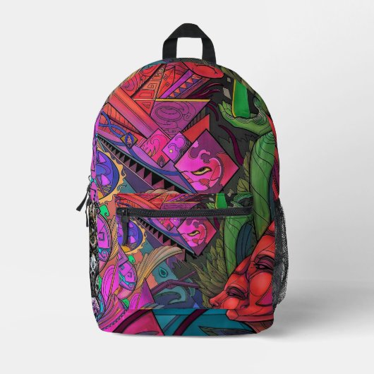 Abstracte rugzak (Voorkant)