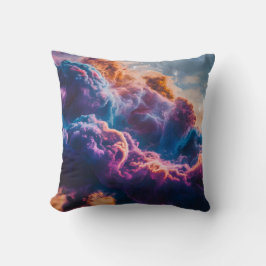 Abstracte ruimte nevel kunst - Kleurrijke kosmisch Kussen