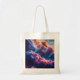 Abstracte ruimte nevel kunst - Kleurrijke kosmisch Tote Bag