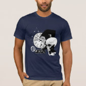 Abstracte-ruimteaap T-shirt (Voorkant)
