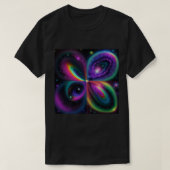 Abstracte ruimtekunst t-shirt (Design voorkant)
