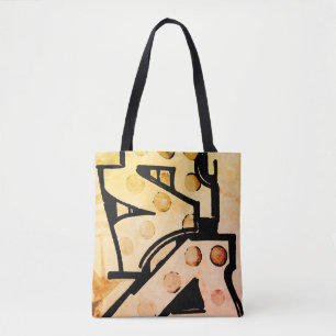 Abstracte Rustige kunst Tote Bag