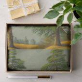 Abstracte Rustische Noordelijke Pijn Tissuepapier (Geschenk)