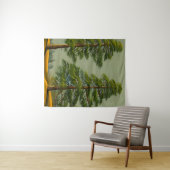 Abstracte Rustische Noordelijke Pijn Wandkleed (In Situ (horizontaal))