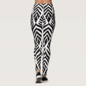 Abstracte safari dierenprint legging (Achterkant)