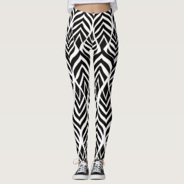 Abstracte safari dierenprint legging