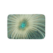 Abstracte Sage Green Fantasy Flower Fractal Art Badmat (Voorkant)