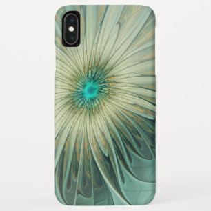 Abstracte Sage Green Fantasy Flower Fractal Art Case-Mate iPhone Case
