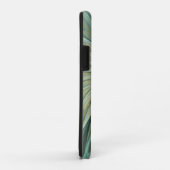 Abstracte Sage Green Fantasy Flower Fractal Art Case-Mate iPhone Case (Achterkant/rechts)