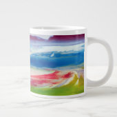 Abstracte samenstelling grote koffiekop (Rechts)