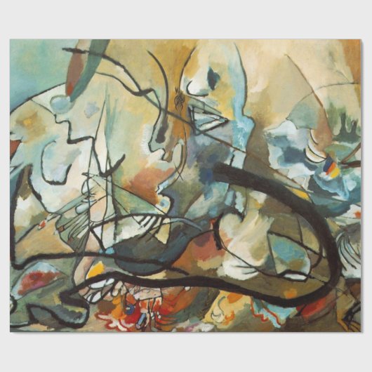 Abstracte samenstelling Kandinsky Cadeaupapier (Vlak)