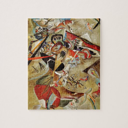 Abstracte samenstelling Kandinsky Legpuzzel (Verticaal)