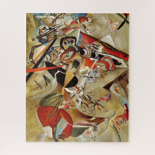 Abstracte samenstelling Kandinsky Legpuzzel (Verticaal)