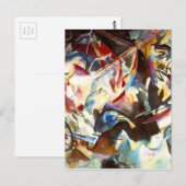 Abstracte samenstelling Kandinsky VI Briefkaart (Voorkant / Achterkant)