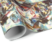 Abstracte samenstelling Kandinsky VI Cadeaupapier (Rol Hoek)