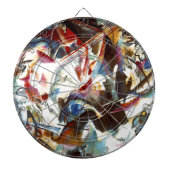 Abstracte samenstelling Kandinsky VI Dartbord (Voorkant)