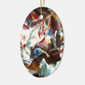 Abstracte samenstelling Kandinsky VI Keramisch Ornament (Links)