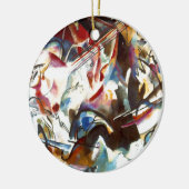 Abstracte samenstelling Kandinsky VI Keramisch Ornament (Links)