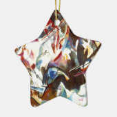 Abstracte samenstelling Kandinsky VI Keramisch Ornament (Links)