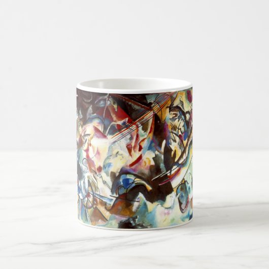 Abstracte samenstelling Kandinsky VI Koffiemok (Center)