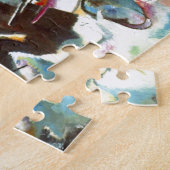 Abstracte samenstelling Kandinsky VI Legpuzzel (Zijkant)