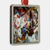 Abstracte samenstelling Kandinsky VI Metalen Ornament (Rechts)