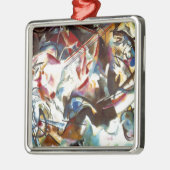 Abstracte samenstelling Kandinsky VI Metalen Ornament (Links)