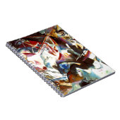 Abstracte samenstelling Kandinsky VI Notitieboek (Rechterzijde)