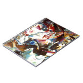 Abstracte samenstelling Kandinsky VI Notitieboek (Linkerzijde)