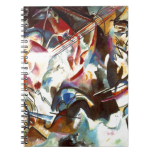 Abstracte samenstelling Kandinsky VI Notitieboek