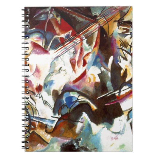 Abstracte samenstelling Kandinsky VI Notitieboek (Voorkant)