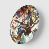 Abstracte samenstelling Kandinsky VI Ronde Klok (Hoek)