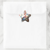 Abstracte samenstelling Kandinsky VI Ster Sticker (Tas)