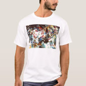 Abstracte samenstelling Kandinsky VI T-shirt (Voorkant)