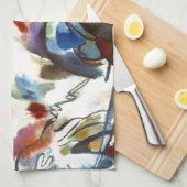 Abstracte samenstelling Kandinsky VI Theedoek (Quarter Fold)