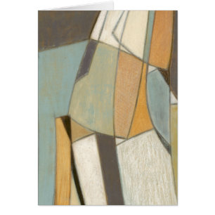 Abstracte samenstelling met gedempte kleuren