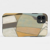 Abstracte samenstelling met gedempte kleuren Case-Mate iPhone case (Achterkant (horizontaal))