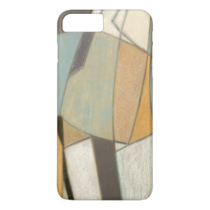 Abstracte samenstelling met gedempte kleuren Case-Mate iPhone case