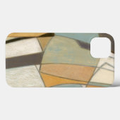 Abstracte samenstelling met gedempte kleuren Case-Mate iPhone case (Achterkant (horizontaal))