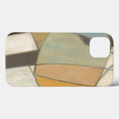 Abstracte samenstelling met gedempte kleuren Case-Mate iPhone case (Achterkant (horizontaal))