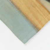 Abstracte samenstelling met gedempte kleuren fleece deken (Hoek)