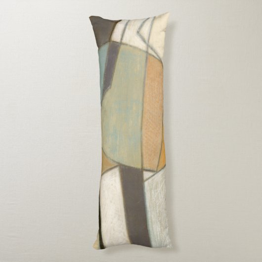 Abstracte samenstelling met gedempte kleuren lichaamskussen (Achterkant (Verticaal))